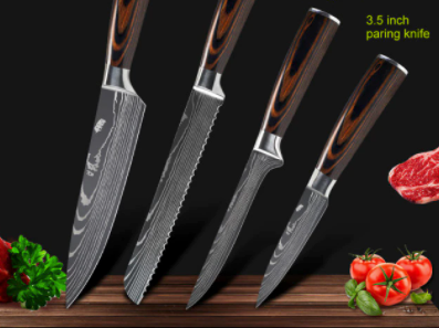 Couteau de Chef Forgé en Acier Haute Qualité