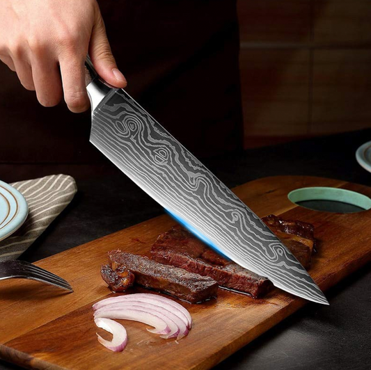 Couteau de Chef Forgé en Acier Haute Qualité