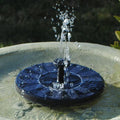Fontaine pour Oiseaux avec Panneau Solaire - Décoration de Jardin