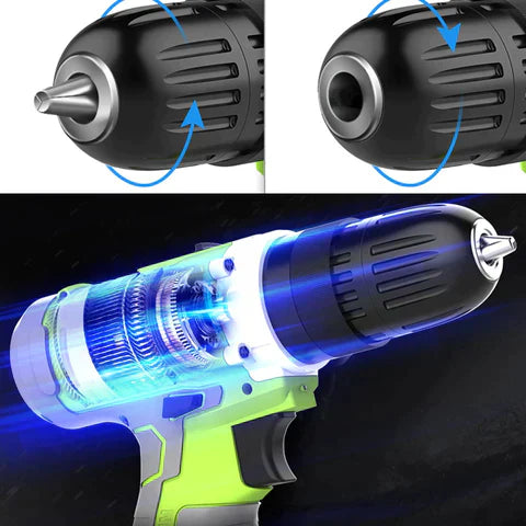 Perceuse Électrique Portable Rechargeable - PowerDrill