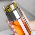 Garrafa para Chá de Vidro com Infusor - EcoTea