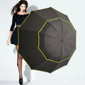 Parapluie Double Pliable Résistant au Vent - SkyShield