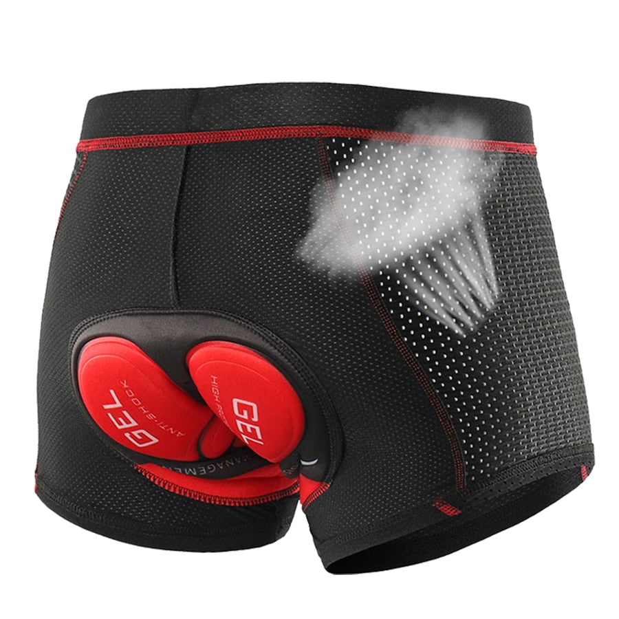 Short Cycliste avec Coussinet en Gel 5D