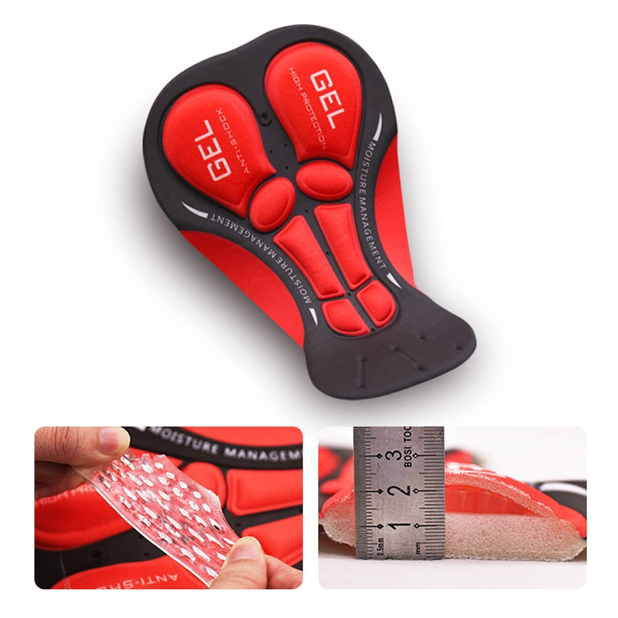 Short Cycliste avec Coussinet en Gel 5D