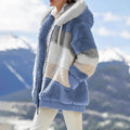 Veste Manteau en Fourrure Femme