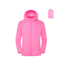 Veste Coupe-Vent Imperméable Femme Homme Ultra Légère