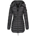 Doudoune Longue à Capuche pour Femme - WinterGlam