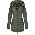 Doudoune Longue à Capuche pour Femme - WinterGlam