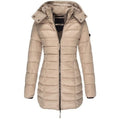 Doudoune Longue à Capuche pour Femme - WinterGlam