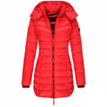Doudoune Longue à Capuche pour Femme - WinterGlam