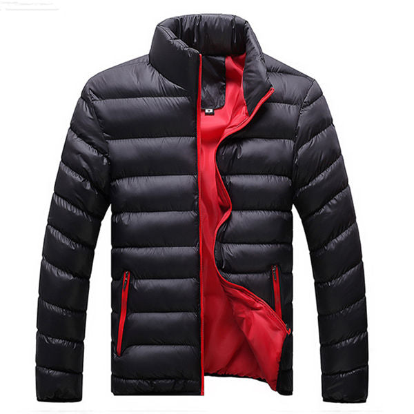 Veste Homme Imperméable avec Doublure Intérieure Chauffante
