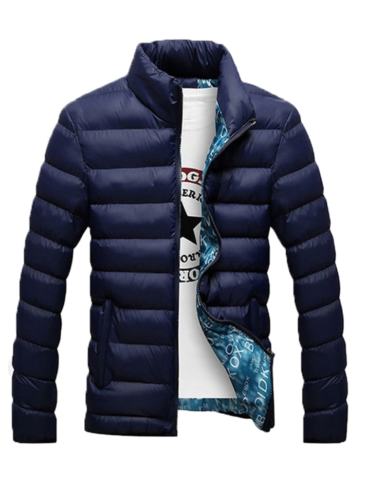 Veste Homme Imperméable avec Doublure Intérieure Chauffante