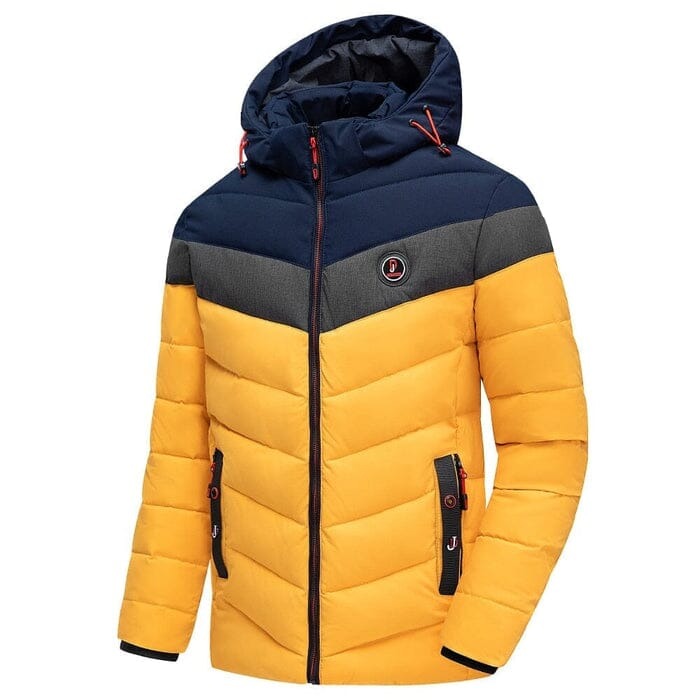 Veste Homme Thermique en Coton à Capuche - ArcticGuard