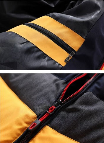 Veste Homme Thermique en Coton à Capuche - ArcticGuard