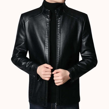 Veste Homme en Cuir Michigan Élégante