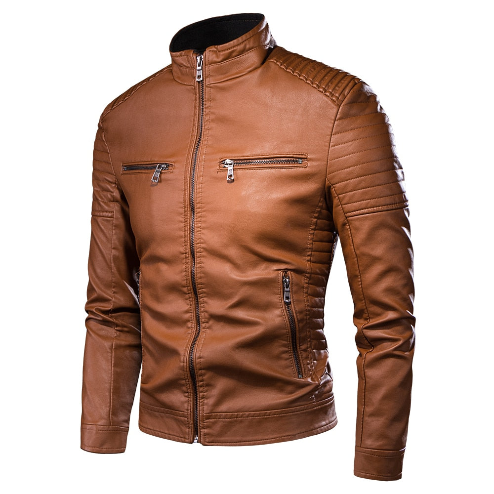 Veste en Cuir Élégante - ClassyJacket