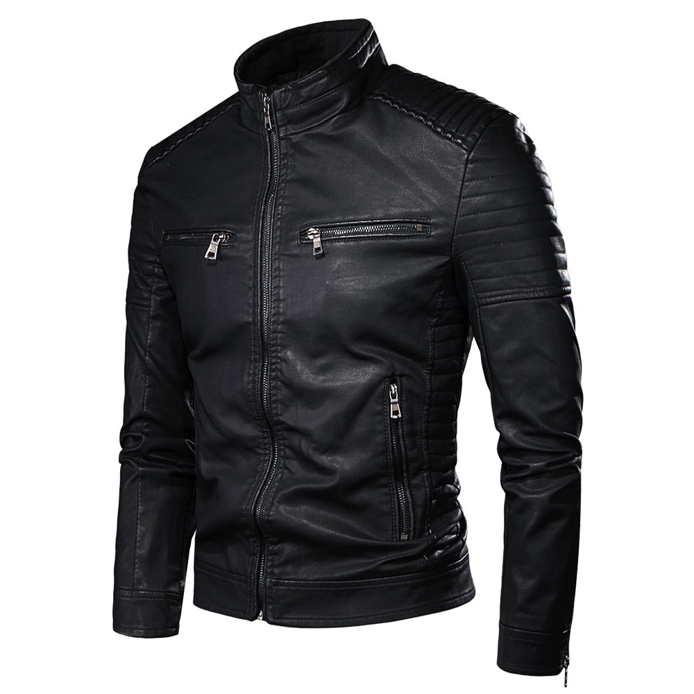 Veste en Cuir Élégante - ClassyJacket