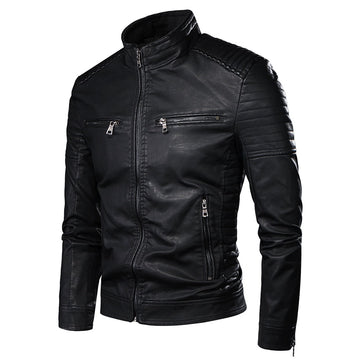 Veste en Cuir Élégante - ClassyJacket