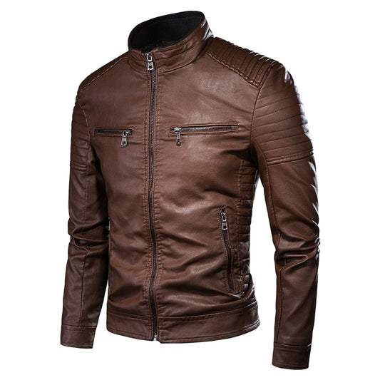 Veste en Cuir Élégante - ClassyJacket