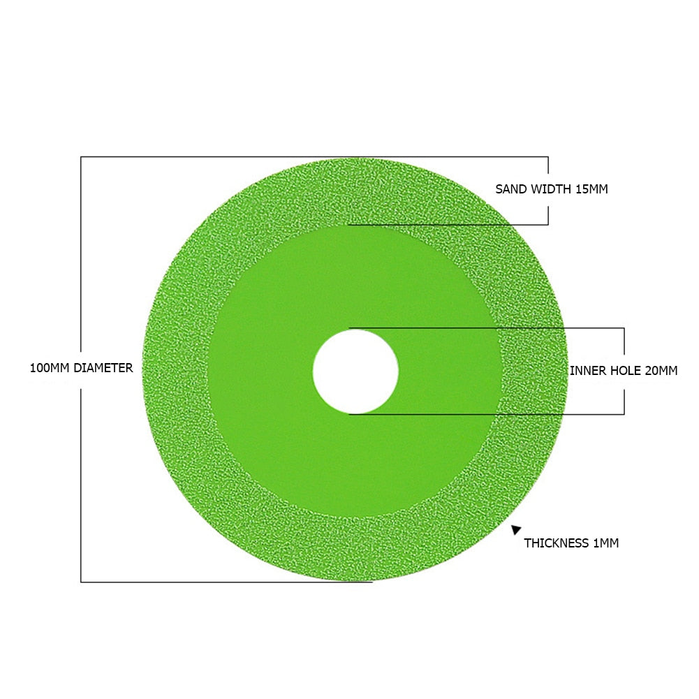 Kit 5 Disques Diamantés pour Découpe et Polissage Multifonction