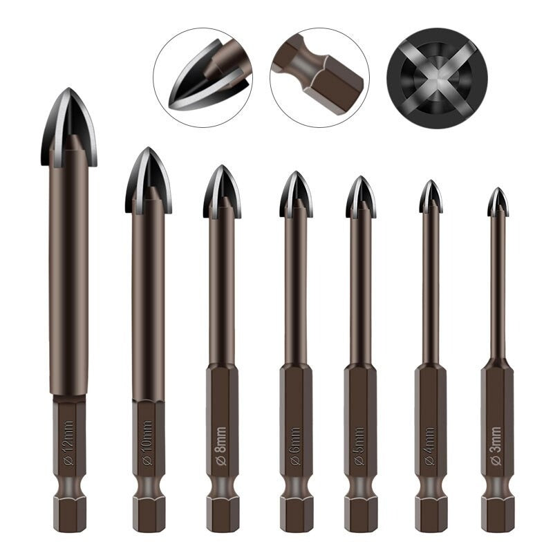 Kit 7 Forets Indestructibles Universels Max Drill