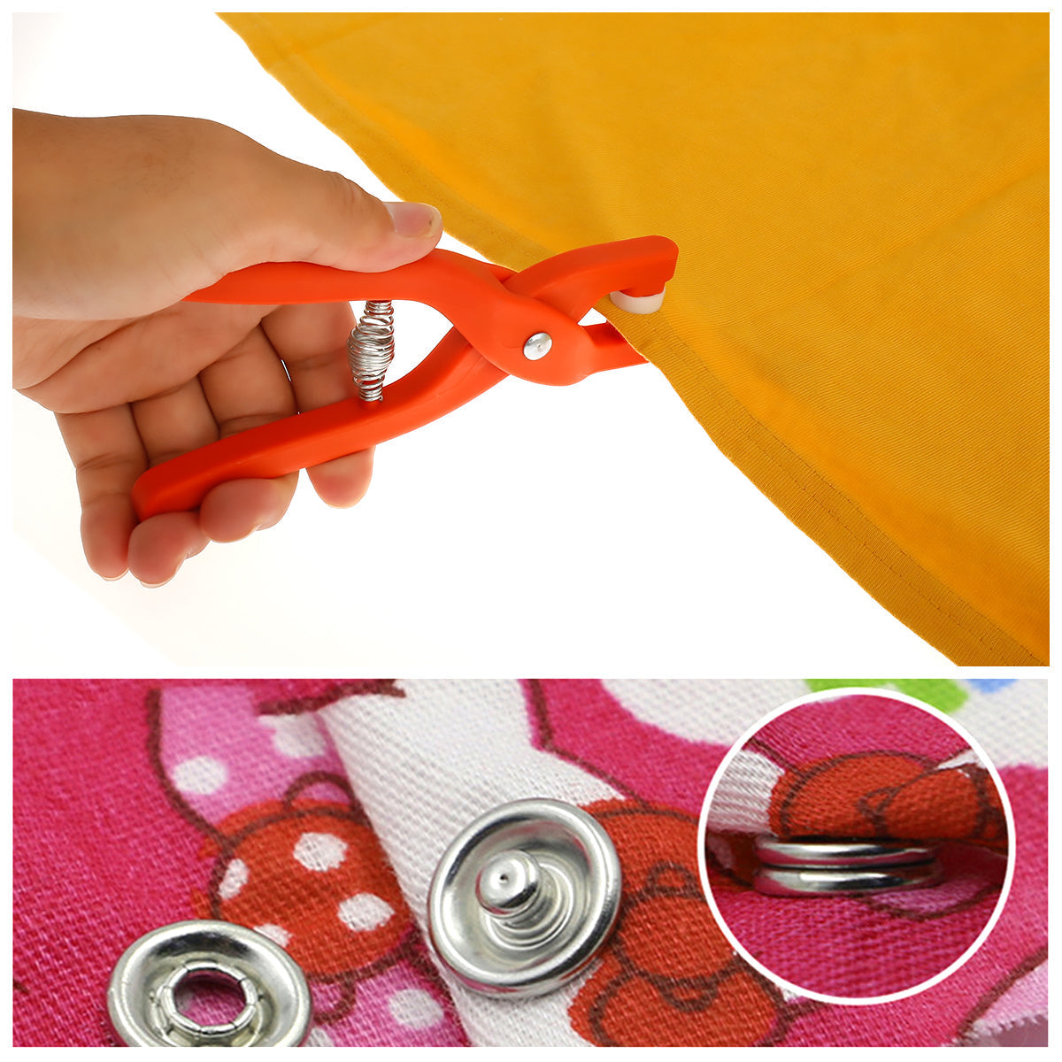 Kit Pince à Fixer + 400 Boutons-Pression - SnapFix