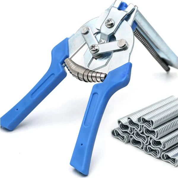 Kit Complet Pince à Clips pour Clôtures + Agrafes - PlierMax