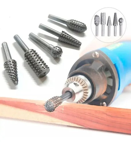 Kit Complet Forets Rotatifs 5 Pièces