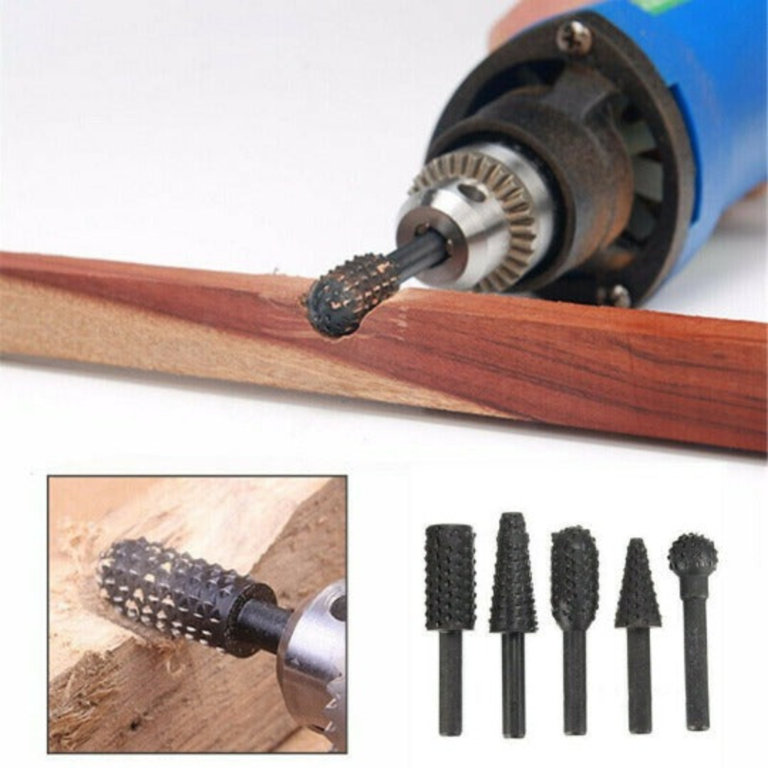 Kit Complet Forets Rotatifs 5 Pièces