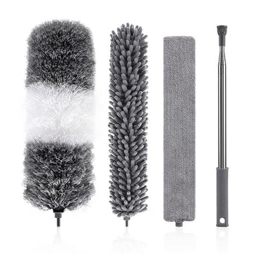 Kit Plumeau Microfibre avec Manche Extensible