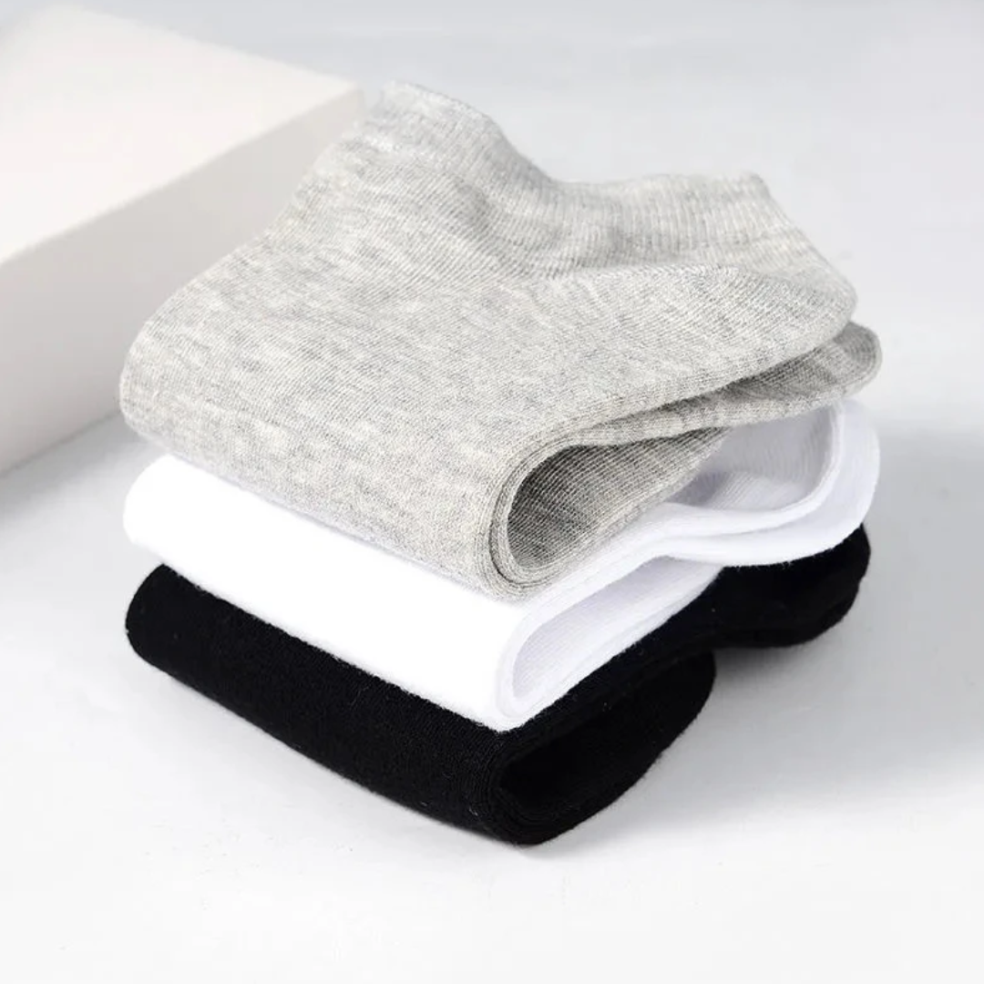 Kit Chaussettes Courtes Respirantes - Achetez-en 5, recevez-en 10