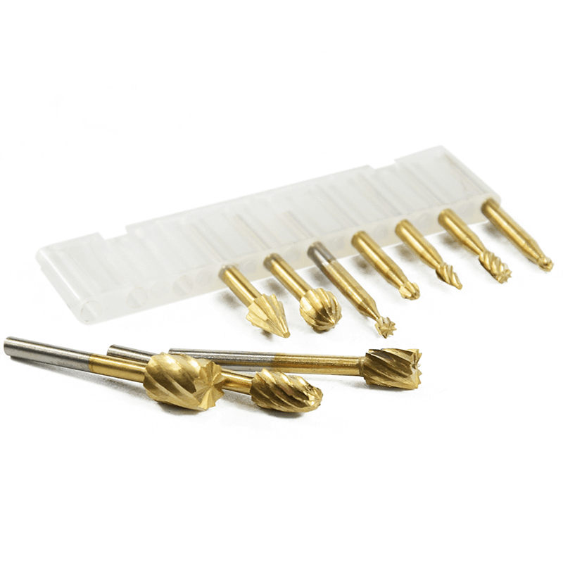 Kit de 10 Limes Rotatives Professionnelles Multiusages