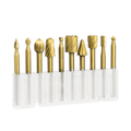Kit de 10 Limes Rotatives Professionnelles Multiusages