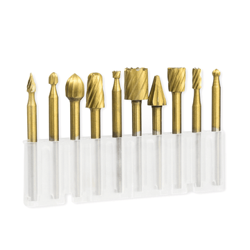 Kit de 10 Limes Rotatives Professionnelles Multiusages