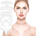 Kit de 16 Patchs Anti-Rides et Ridules Réutilisables - Visage, Cou et Décolleté