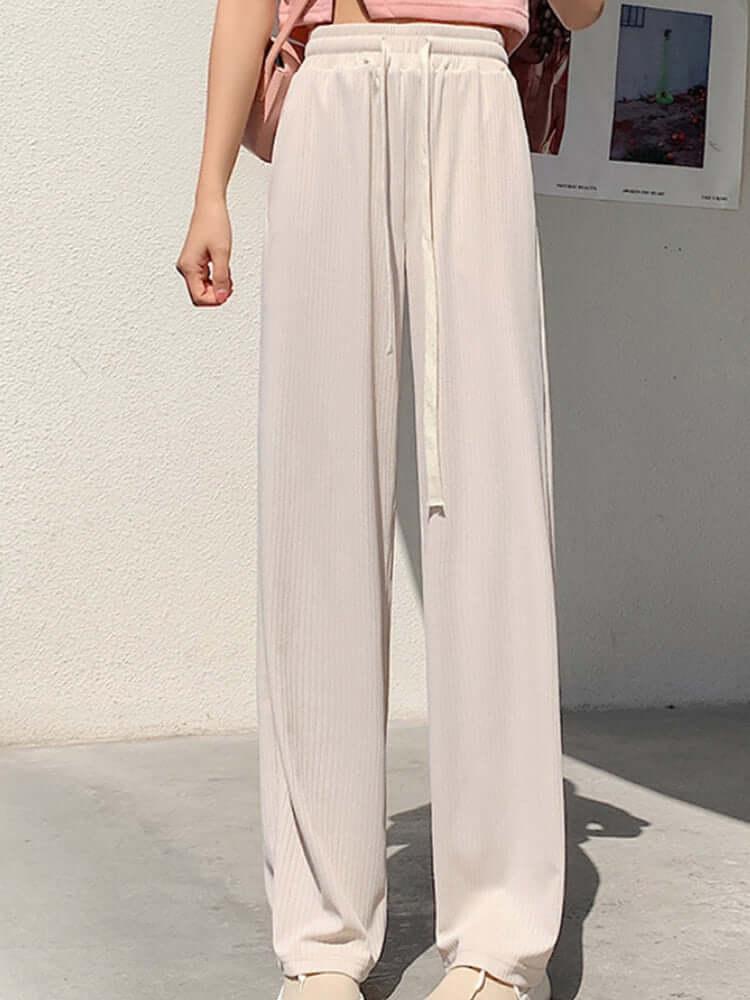 Kit de 3 Pantalons Sutileza en Soie Glacée - Nouvelle Tendance Mode Printemps-Été