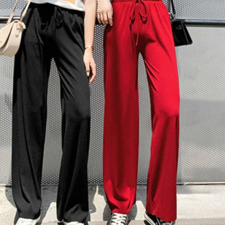 Kit de 3 Pantalons Sutileza en Soie Glacée - Nouvelle Tendance Mode Printemps-Été