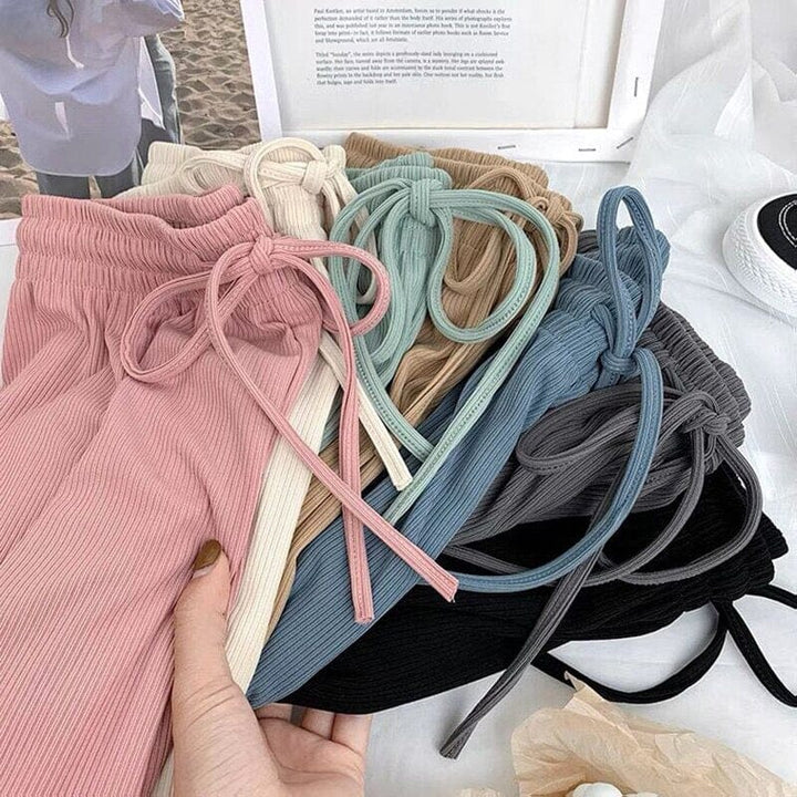 Kit de 3 Pantalons Sutileza en Soie Glacée - Nouvelle Tendance Mode Printemps-Été