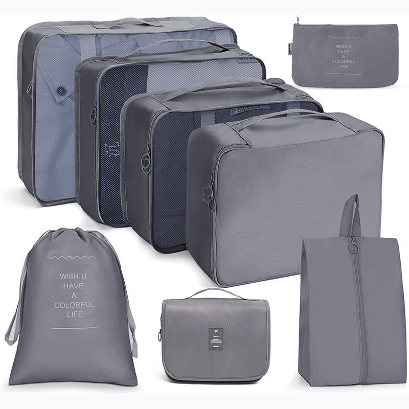 Kit de Pochettes de Rangement Premium - Achetez-en 5 Recevez-en 8