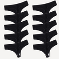 Kit de 10 Culottes Sensuelles et Confortables en Coton -  SoftComfort