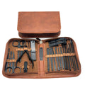 Kit de Manucure Homme Professionnel en Acier Inoxydable