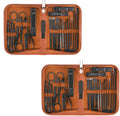 Kit de Manucure Homme Professionnel en Acier Inoxydable