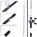 Kit de Pêche Moulinet Premium 10 Roulements + Canne Premium