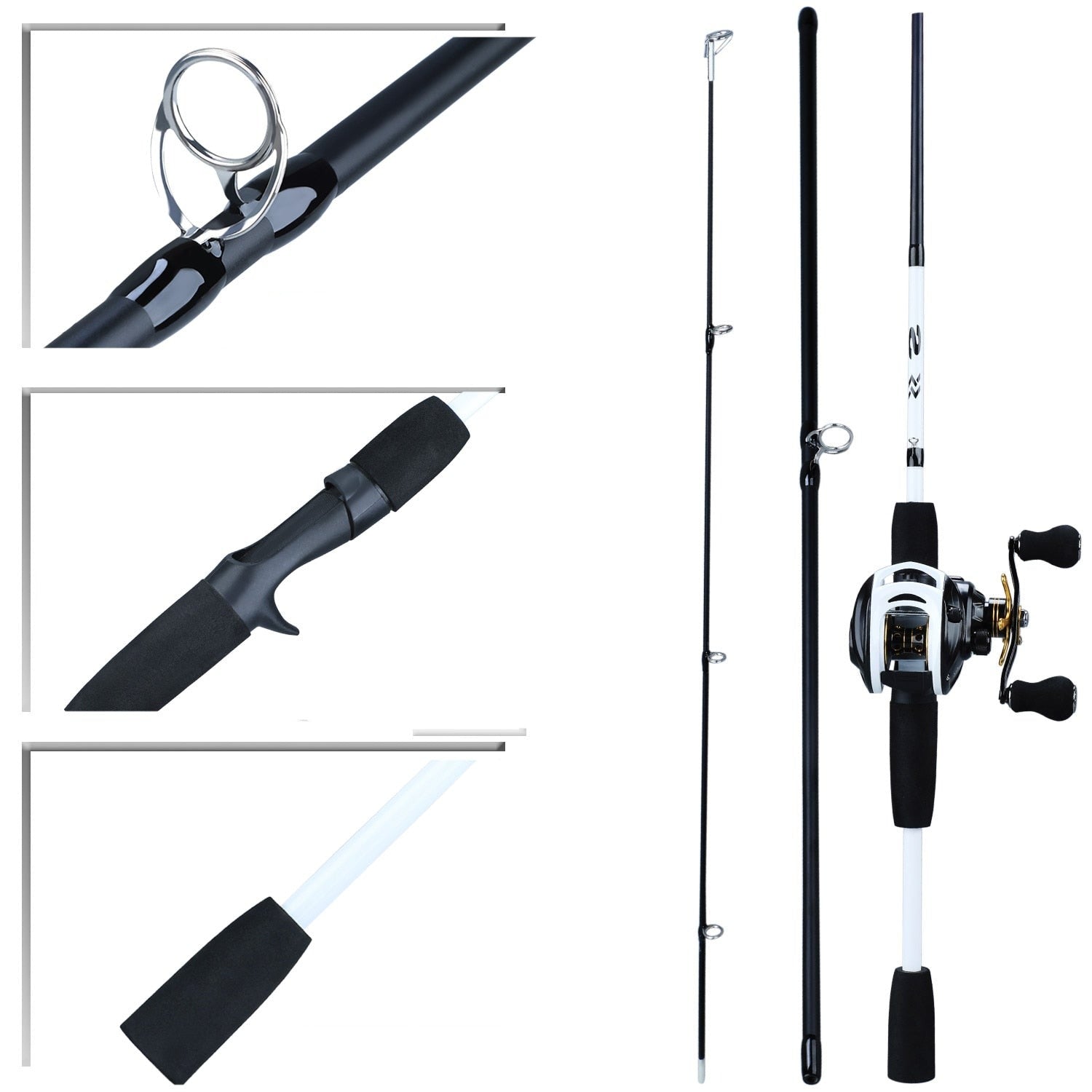 Kit de Pêche Moulinet Premium 10 Roulements + Canne Premium