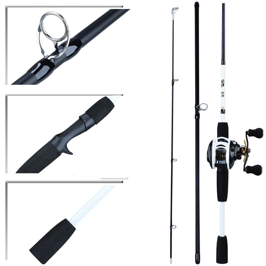 Kit de Pêche Moulinet Premium 10 Roulements + Canne Premium