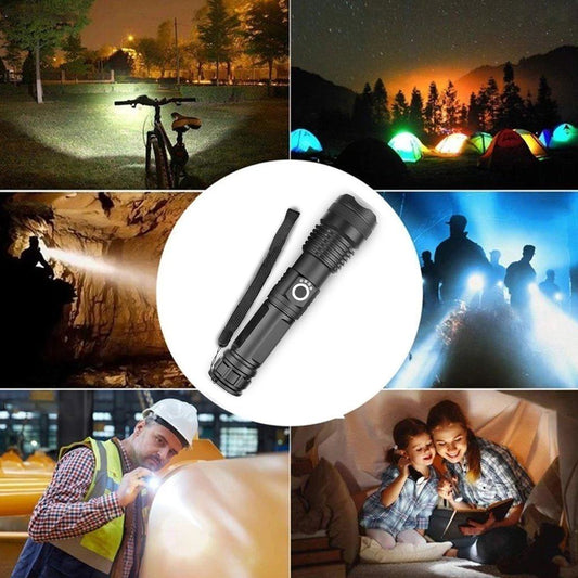 Lampe Torche Tactique Américaine - Super Zoom