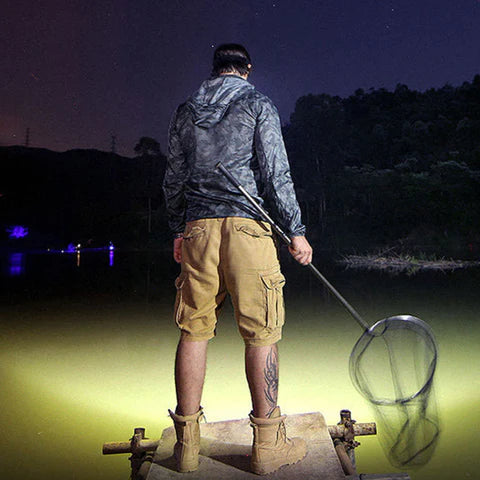 Lampe Frontale Zoom Ultra Puissante - Rechargeable USB