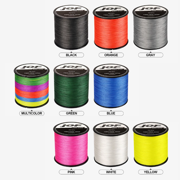 Fil de Pêche Multifilament Jof 4 Brins