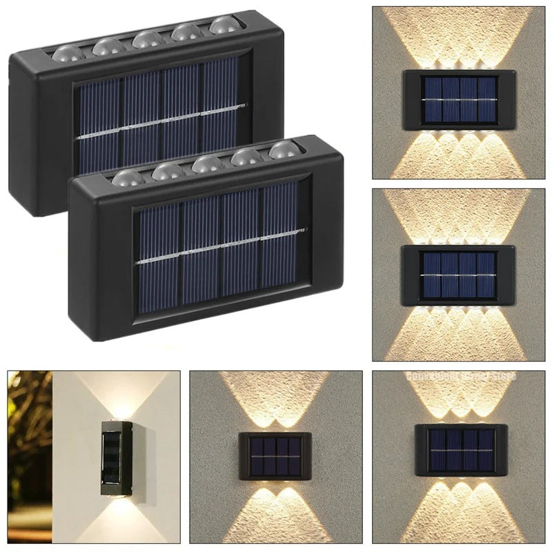 Applique Murale LED Solaire Extérieure Étanche - SunBright
