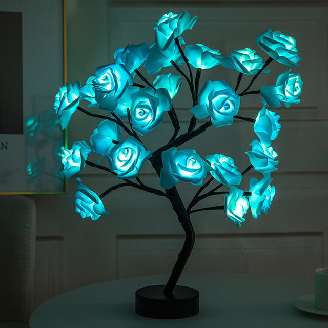 Lampe Arbre de Roses Éternelles - ForeverGlow
